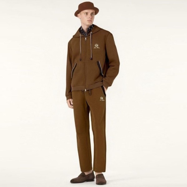 ✨로로피아나 남성 브라운 트레이닝복 - Loro Piana Mens Brown Sweat suit  - lpc9046x