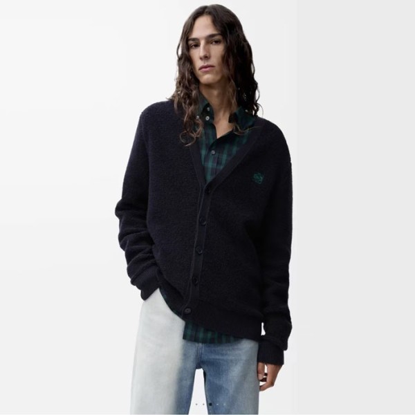 ✨로에베 남성 브이넥 가디건 - Loewe Mens V-neck Cardigan - loc9056x