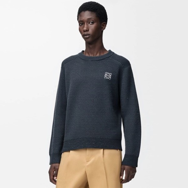 ✨로에베 남성 라운드 스웨터 - Loewe Mens Round Sweater - loc9674x