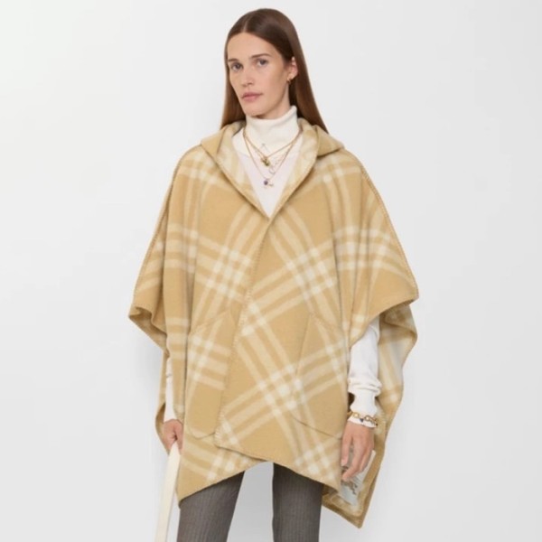 ✨버버리 여성 리버시블 체크 케이프 - Burberry Womens Reversible Check Cape - acc5994x
