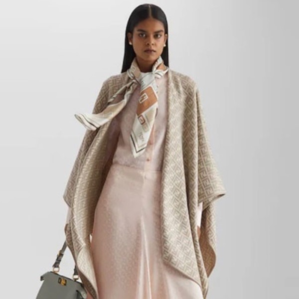 ✨펜디 여성 FF 판쵸 - Fendi Womens FF Pancho - acc6034x