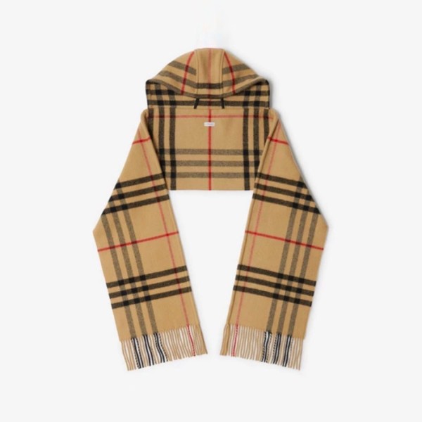✨버버리 남/녀 체크 후드 스카프 - Burberry Unisex Checked Hooded Scarf - acc6122x