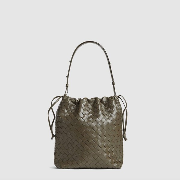 ✨보테가베네타 남성 인트레치아토 비블리오테카 버킷 백 - Bottega veneta Mens Intrecciato Biblioteca Bucket Bag - bvb11768x