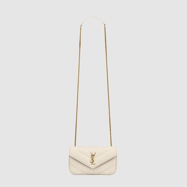 ✨입생로랑 여성 루루 미니 푸퍼 퀄팅 체인백 - Saint Laurent Womens Loulou Puffer Bag - ysb11841x