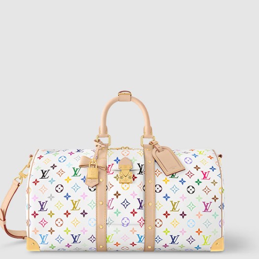 ★루이비통 여성 LV x TM 키폴 반둘리에 45 M14182 - Louis vuitton Unisex LV x TM Keepall Bandoulière 45 - lvb12047x