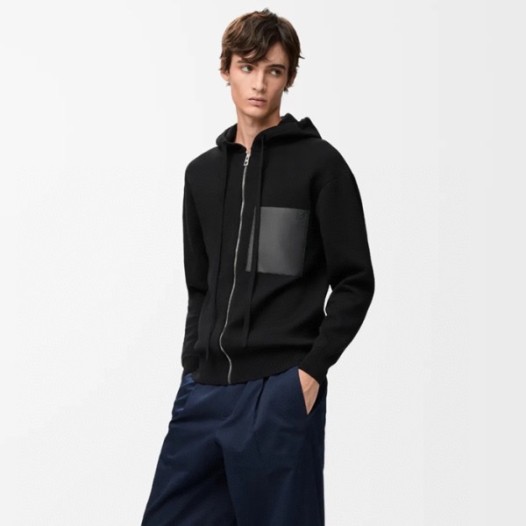 ❤로에베 남성 집업 후드티 - Loewe Mens Zip-up Hoodie - loc9697x