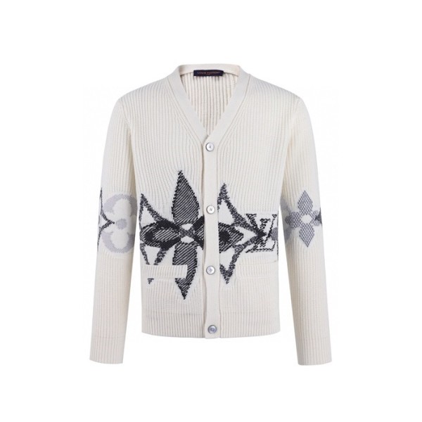 ✨루이비통 남성 브이넥 가디건 - Louis vuitton Mens V-neck Cardigan - lvc9705x