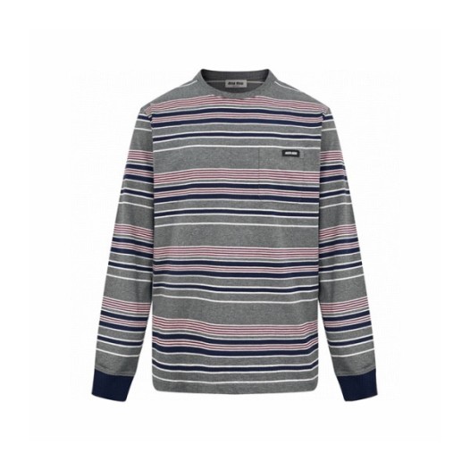 ❤미우미우 남성 라운드 긴팔티 - Miumiu Mens Round Tshirt - mic9709x