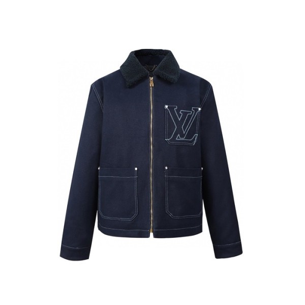 ✨루이비통 남성 데님 자켓 - Louis vuitton Mens Denim Jacket - lvc9712x