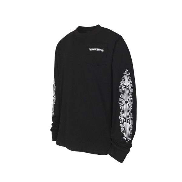 ✨크롬하츠 남성 라운드 긴팔티 - Chrome Hearts Mens Round Tshirt - chc12149x