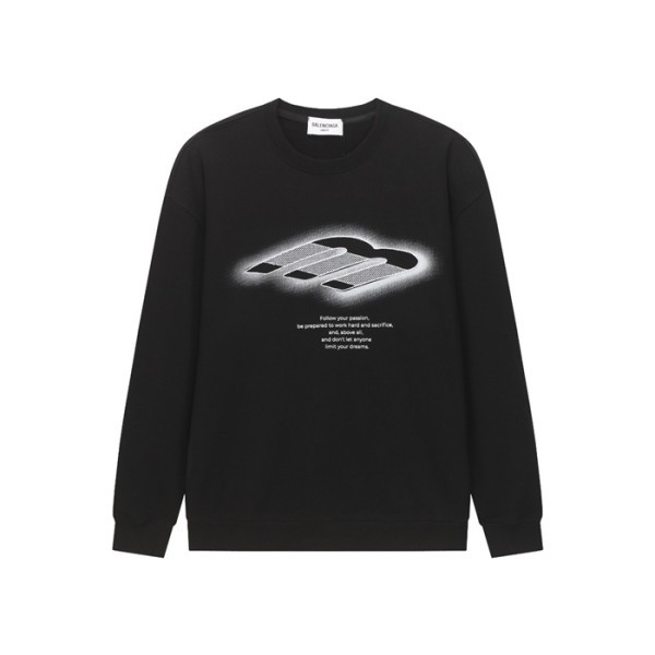✨발렌시아가 남성 라운드 긴팔티 - Balenciaga Mens Round Tshirt - bac12166x