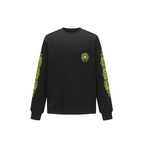 ✨크롬하츠 남성 라운드 긴팔티 - Chrome Hearts Mens Round Tshirt - chc12202x