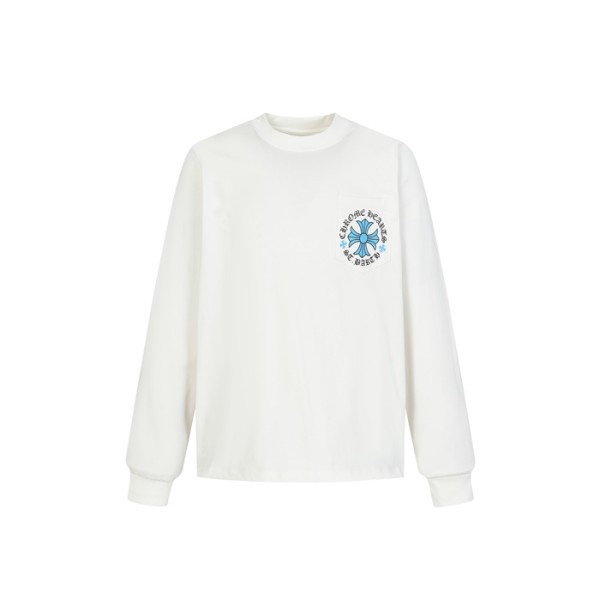 ✨크롬하츠 남성 라운드 긴팔티 - Chrome Hearts Mens Round Tshirt - chc12204x