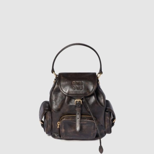 ❤미우미우 여성 가죽 백팩 - MiuMiu Womens Leather Backpack - mib12140x