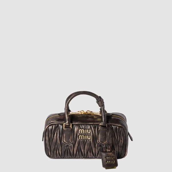 ✨미우미우 여성 아르카디 마테라쎄 백 - Miumiu Womens Arcadi Matelasse Bag - mib12171x