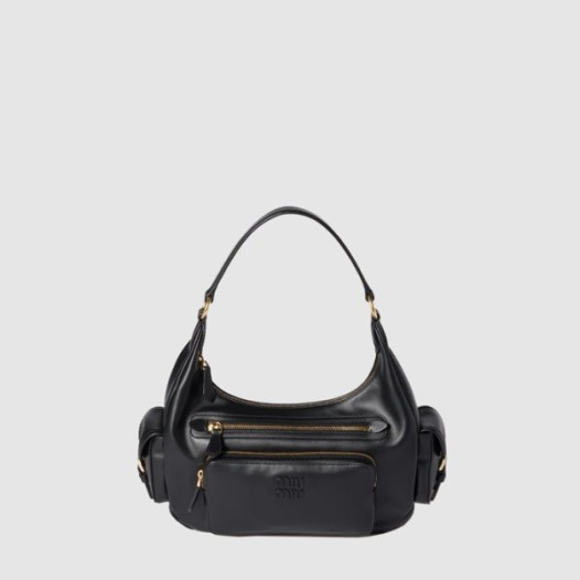 ❤미우미우 여성 나파 가죽 포켓 백 - Miumiu Womens Nappa Leather Pocket Bag - mib12144x