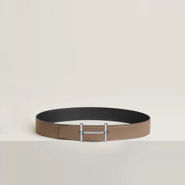 ✨에르메스 남성 H Dancre 버클 리버서블 벨트 - Hermes Mens H Dancre Buckle Reversible Belt - bel427x
