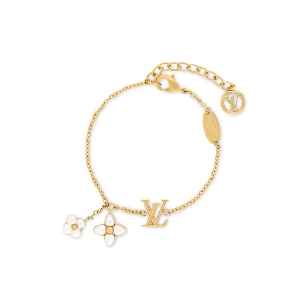 ✨루이비통 여성 골드 팔찌 - Louis vuitton Womens Floragram Bracelet - acc6174x