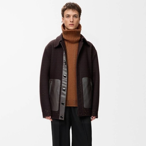 ✨로에베 남성 니트 자켓 - Loewe Mens Knit Jacket - loc12316x
