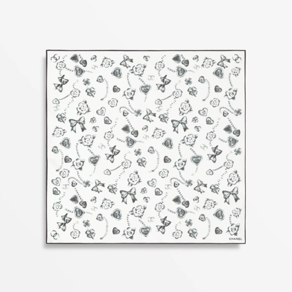 ✨샤넬 여성 스퀘어 스카프 - Chanel Womens Square Scarf - acc6199x