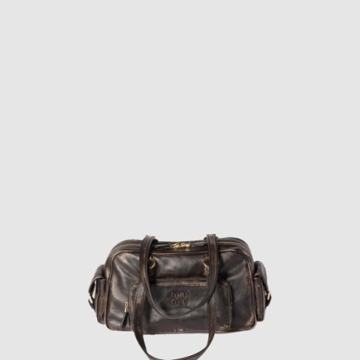 ❤미우미우 여성 포켓 탑핸들 백 - Miumiu Womens Pocket Top Handle Bag - mib12166x