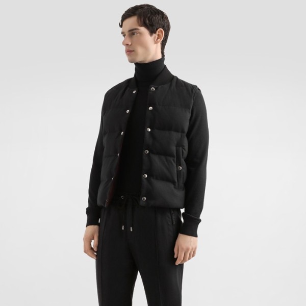 ✨돌체앤가바나 남성 양면 덕다운 베스트 - Dolce&Gabbana Mens Reversible Down Vest - doc12415x