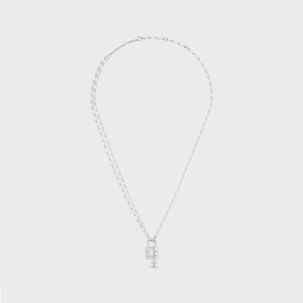 ✨셀린느 여성 트리옹프 락 네크리스 - Celine Womens Triomphe Necklace- acc6273x