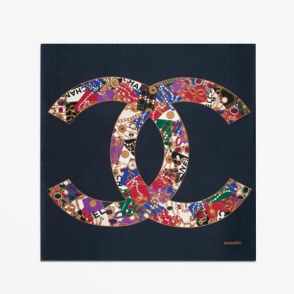 ✨샤넬 여성 까멜리아 스퀘어 스카프 - Chanel Womens Camellia Square Scarf - acc6299x