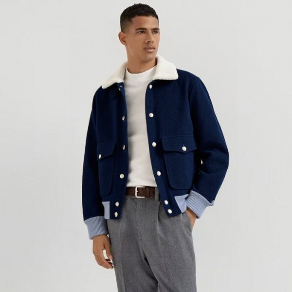 ✨브루넬로쿠치넬리 남성 다운 재킷 - Brunello Cucinelli Mens Down Jacket - brc12497x