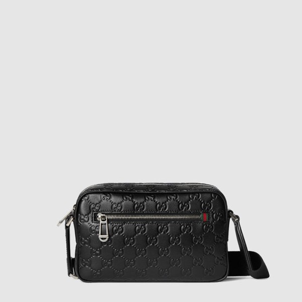 ✨구찌 남성 GG 엠블럼 스몰 크로스백 - Gucci Mens GG Emblem Small Crossbody Bag - gub12612x
