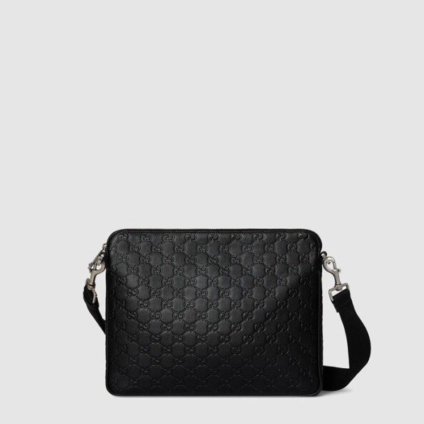 ✨구찌 남성 GG 엠블럼 미디엄 크로스백 - Gucci Mens GG Emblem Medium Crossbody Bag - gub12613x