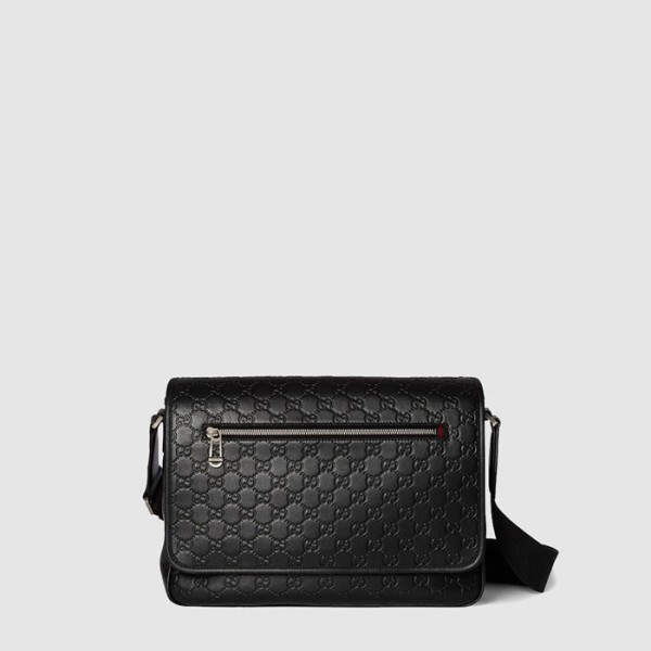 ✨구찌 남성 GG 엠블럼 미디엄 크로스백 - Gucci Mens GG Emblem Medium Crossbody Bag - gub12614x