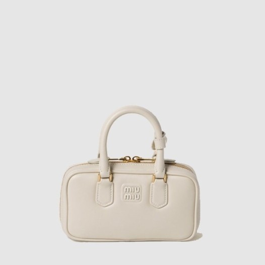 ❤미우미우 여성 아르카디 가죽 미니 백 - Miumiu Womens Arcadi Leather Mini Bag - mib12645x