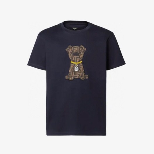❤펜디 남성 라운드 반팔 티셔츠 - Fendi Mens Round Tshirt - fec12541x