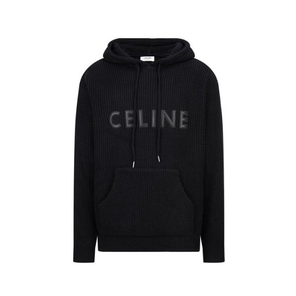 ✨셀린느 남성 니트 후드티 - Celine Mens Knit Hooded - cec12552x
