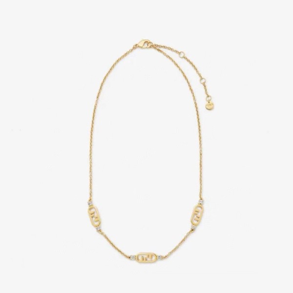 ✨펜디 여성 골드 네크리스 - Fendi Womens Gold Necklace - acc6301x