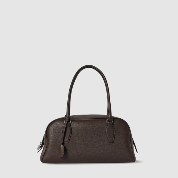 ✨더 로우 여성 E/W India 가죽 백 - The Row Womens E/W India Leather Bag - thb12735x