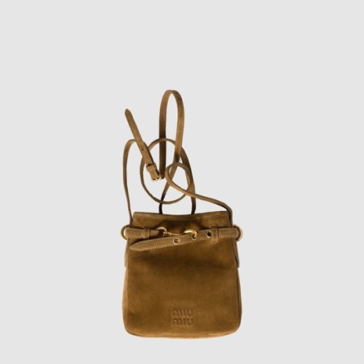 ❤미우미우 여성 스웨이드 파우치 - Miumiu Womens Suede Pouch - mib12739x