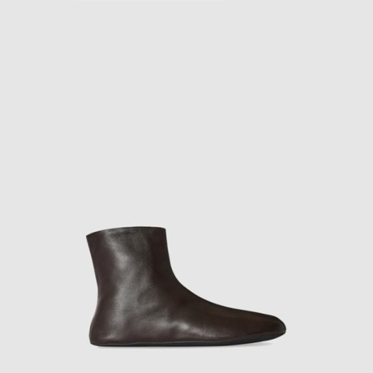 ❤더 로우 여성 Stella 가죽 시어링 부츠 - The Row Womens Stella Leather Shearling Boots - ths8779x