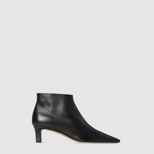 ❤더 로우 여성 Carla 45 가죽 부츠 - The Row Womens Carla 45 Leather Boots - ths8811x
