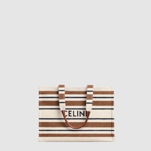 ❤셀린느 여성 라지 타이스 카바스 스트라이프 - Celine Womens Cabas Jacquard Stripe Textile - ceb13010x