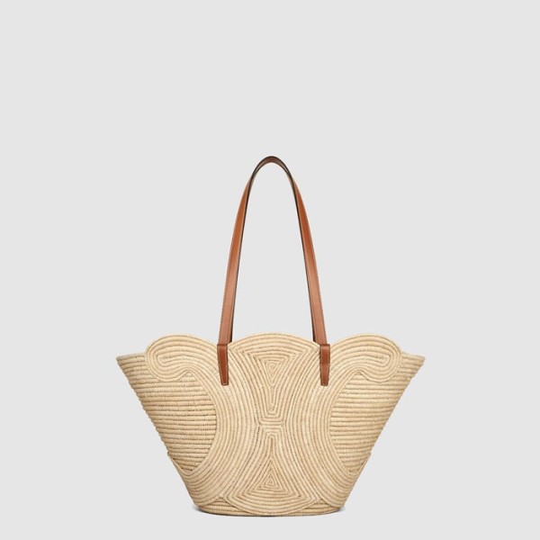 ✨셀린느 여성 미디엄 클래식 파니에 브레이디드 트리옹프 - Celine Womens Medium Classic Pannier Braided Triomphe - ceb13013x