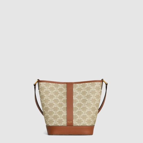 ✨셀린느 여성 스몰 트리옹프 버킷 백 - Celine Womens Triomphe Small Bucket Bag - ceb13030x