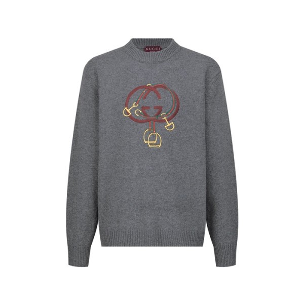 ✨구찌 남성 라운드 스웨터 - Gucci Mens Round Sweater - guc12703x