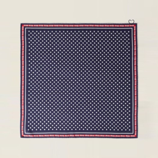 ❤미우미우 여성 스퀘어 스카프 - Miumiu Womens Square Scarf - acc6423x