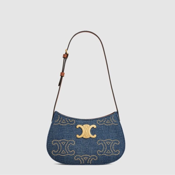 ✨셀린느 여성 미디엄 틸리백 트리옹프 스터드 - Celine Womens Medium Tilly Bag Triomphe Studded - ceb13053x