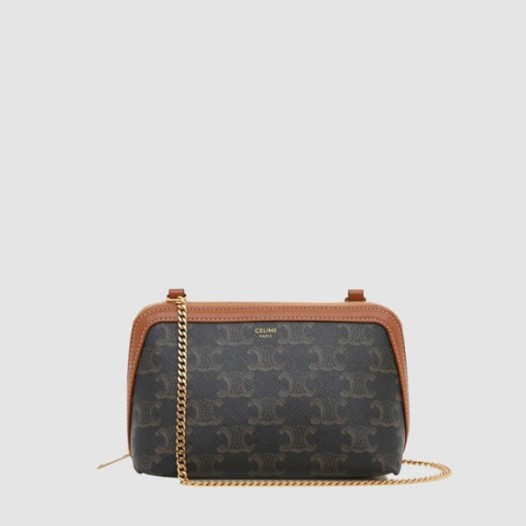 ❤셀린느 여성 트리옹프 체인 미니백 - Celine Womens Triomphe Chain Mini Bag - ceb13095x