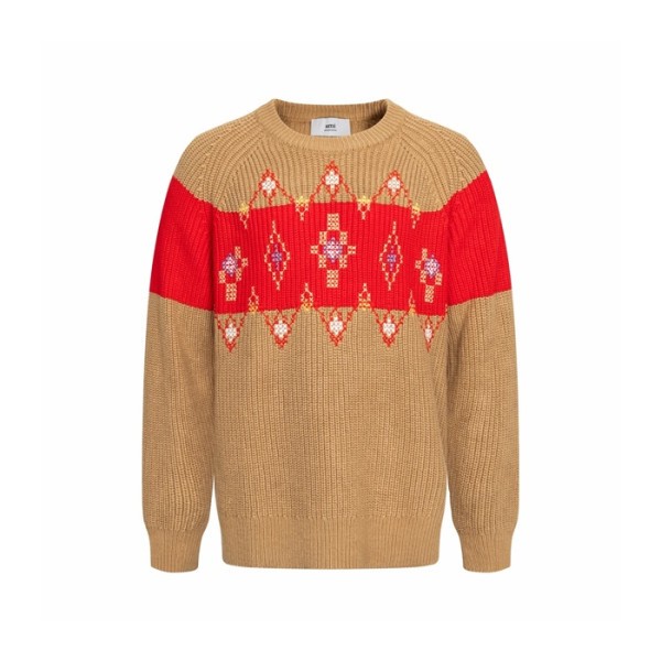 ✨아미 남/녀 라운드 니트 - Ami Unisex Round Knitwear - amc12744x