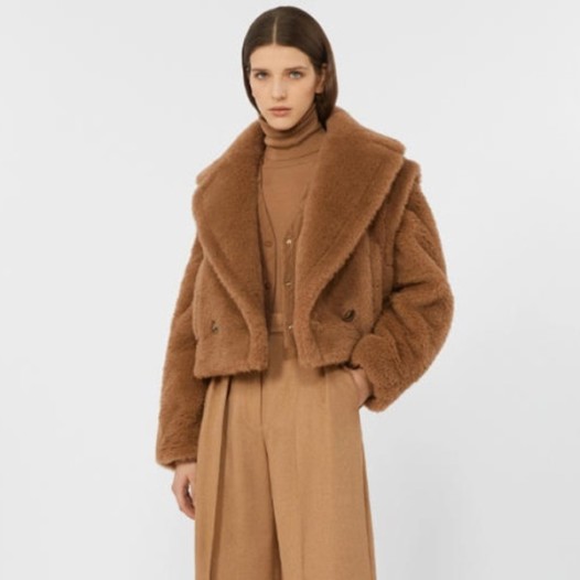 ❤막스마라 여성 테디베어 아이콘 코트 크롭 - Maxmara Womens Teddy Bear Icon Coat Crop - mac12782x