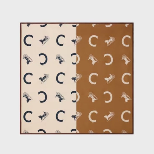❤셀린느 여성 트리오페 스퀘어 스카프 - Celine Womens Triomphe Scarf - acc6471x